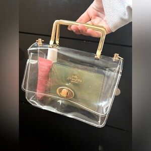 clear walmart mini bag!